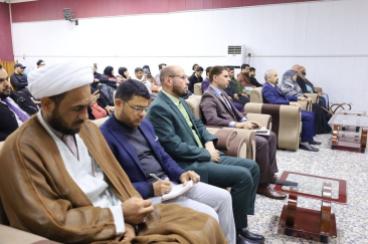 كلية الإمام الكاظم (ع) أقسام البصرة تحيي ذكرى المبعث النبوي بمحفل قرآني