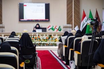 نخبة من أستاذات كلية الإمام الكاظم (ع) يشاركن في اليوم الوطني للقرآن الكريم