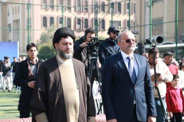 كلية الإمام الكاظم (ع) تحيي ذكرى تأسيسها بمهرجان أكاديمي وروحي