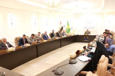 مجلس كلية الإمام الكاظم (عليه السلام) يعقد جلسته الثانية لعام ٢٠٢٦