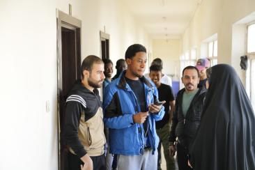 قسم البعثات في كلية الإمام الكاظم (ع) يجري زيارة تفقدية لمتابعة أوضاع الطلبة الدوليين