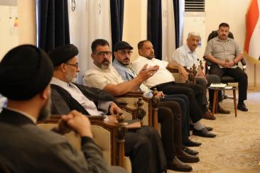 كلية الإمام الكاظم (ع) تشارك في اجتماع لجنة مكافحة التطرف العنيف في ديوان الوقف الشيعي كلية الإمام الكاظم (ع) تشارك في اجتماع لجنة مكافحة التطرف العنيف في ديوان الوقف الشيعي