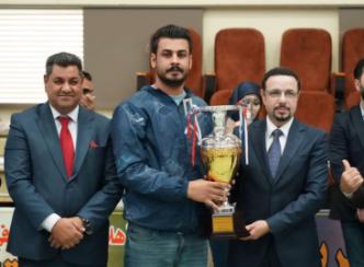 منتخب كلية الإمام الكاظم عليه السلام يواصل انتصاراته الكروية بعد فوزه على فريق آشور