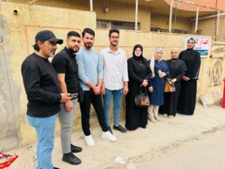 كلية الإمام الكاظم (عليه السلام) تنظم حملة إنسانية لتوزيع السلات الغذائية في الشهر الفضيل