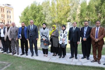 Imam Al-Kadhim (PBUH) University College’s Participation in the National Afforestation Campaign as P
