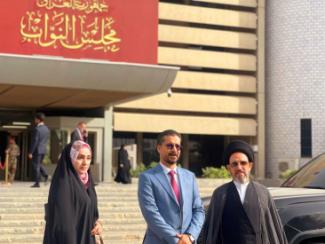 قسم القانون ينظم لطلبته زيارة الى معهد التطوير النيابي في مجلس النواب 