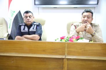 شعبة الدفاع المدني والسلامة المهنية تنظم دورة تدريبية تخصصية عن ( الدفاع المدني والإسعافات الآولية و