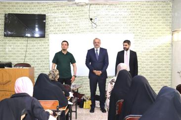 زيارة تفقدية لعميد كلية الإمام الكاظم (عليه السلام) إلى أقسام ديالى تعزز جهود إنجاح الامتحانات وتطوي
