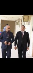 معاون العميد للشؤون الإدارية والمالية يزور أقسام الكلية في البصرة لتفقد الامتحانات النهائية والمرافق