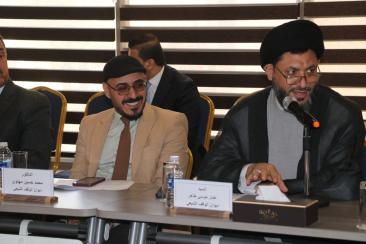 بضمنهم ممثلا ديوان الوقف الشيعي وكلية الإمام الكاظم عليه السلام   اللجنة الوطنية العليا تناقش خطة مك