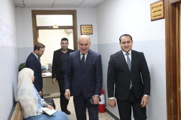 معاونو عميد كلية الإمام الكاظم (عليه السلام) للشؤون العلمية والإدارية وشؤون الطلبة يقدمون التهاني وا