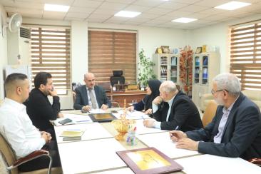 A Meeting at the Office of the Assistant Dean for Scientific Affairs to Follow Up on the Preparation