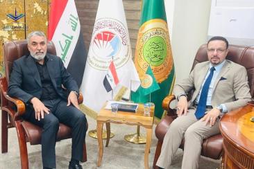 لقاء ثنائي بين كلية الإمام الكاظم (ع) والمستنصرية لتعزيز التعاون الأكاديمي