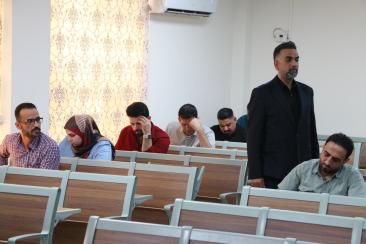 كلية الإمام الكاظم (ع) تختتم الدورة التدريبية المجانية لتطوير وتأهيل القيادات الأكاديمية والإدارية ل كلية الإمام الكاظم (ع) تختتم الدورة التدريبية المجانية لتطوير وتأهيل القيادات الأكاديمية والإدارية ل