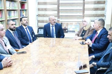 خطوة واثقة نحو الاعتماد الأكاديمي... الفريق الوزاري للاعتماد البرامجي يزور قسم التاريخ