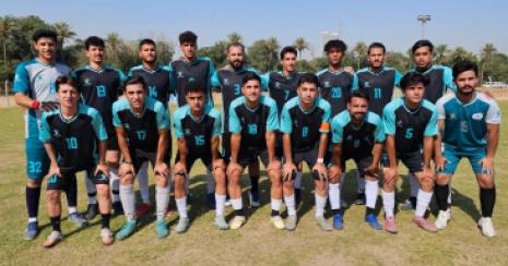 بروح الإصرار والعزيمة، منتخب كلية الإمام الكاظم (عليه السلام) يواصل مشوار التألق في بطولة الجامعات ا