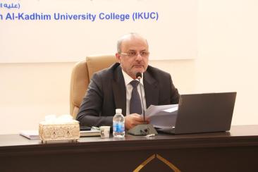 عميد كلية الإمام الكاظم (ع) يتابع ميدانيًا نسب إنجاز نظام معلومات الطالب ويشدد على الإسراع في استكما